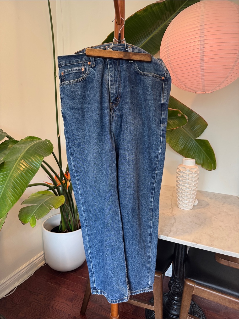 Levi’s Blue Straight-Leg Jeans